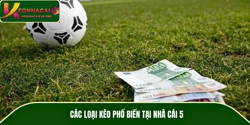 Các loại kèo nhà cái 5 phổ biến hiện nay